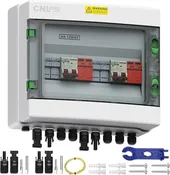 2 String Solar PV Combiner Box| 2 In 2 Out IP65 DC500V 32A Circuit Breaker- In-Store Offer Only