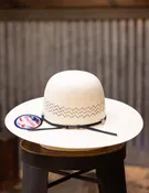 American Hat Co: 5200 2CBLK 4 1/4” Brim (Open Crown)