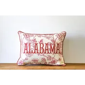 Alabama Toile Piped Pillow