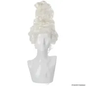 1690's Woman's White Colonial Wig