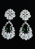 TOURMALINE DIAMONDEARRINGS