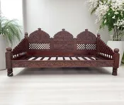Carved Arch Jhula Day Bed