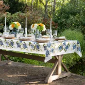 Ariel Okin Embroidered Fenimore Trellis Tablecloth