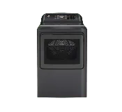 GE 7.4 cu. ft. vented Front Load Gas Dryer in Diamond Gray with Sensor Dry