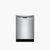 Bosch 24” Recessed Handle Stainless Steel Dishwasher
