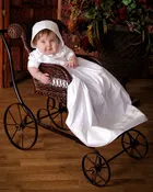 Alex Unisex Christening Gown