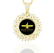 2.10 Inch Thorn Memory/Picture Diamond Pendant