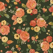 108" Happy Fall Days - Floral Forest