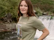 Tumwater Falls Vintage Print T-Shirt