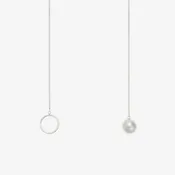 Adrianna Ball Lariat Necklace