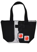 '8-Bit' Jumbo Zippered Tote - FINAL SALE