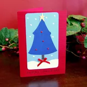 Charlie Brown Tree Handmade Card