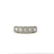 10K White Gold 0.46ct tw Diamond Ring (130-00375)