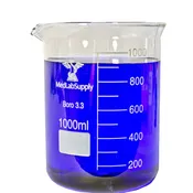 1000mL Low Form Graduated Glass Beakers, Qty. 1