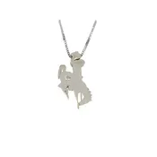 Diamond Cowboy Pendant 14k Gold Small