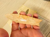 4.5″ Clovis  Burlington Chert 2 COA’s