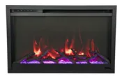 Amantii – 30″ Extra Slim Featuring a 4″ Depth-WiFi-3 Speed Motor-Programable Remote