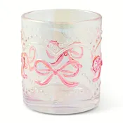11oz Ribbon Rock Glass - Clear Irid.