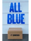 8″ Flexible Marquee Letters for Outdoor Changeable Signs Condensed Font 8-15/16″ Panel 300 count set All Blue
