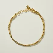 2.0 mm Box Chain Bracelet