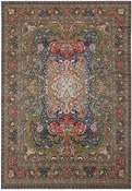 Persian Tabriz Transitional Rug 67125