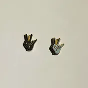 Arizona State University Hand Stud Earrings