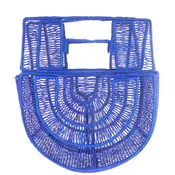 Half Moon Iraca Straw Bag