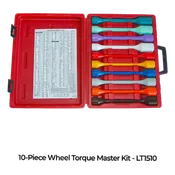 10-Piece Wheel Torque Socket Master Kit For 1/2 Inch Drive Impact Wrench-LTI1510