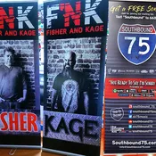 Retractable Banners With Stand & Case