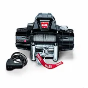 12 Volt 8000 LB Cap 100 Ft Wire Rope