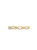 Amara Rose Cut Diamond Yellow Gold Band