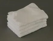 13x13 - White Washcloth 100% Cotton Premium Plus - 1.5Lb