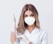 Made in USA, Adult 3-Layer M93i Travel Face Mask with High Breathability