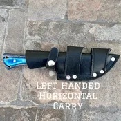 50% OFF - 10” Rough Rider Series - FTW - Blue & Black Wood - D2 Steel - Horizontal & Vertical Carry - CUS39