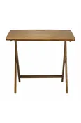 American Trails Arizona Folding Table with Solid American Red Oak