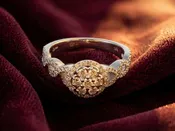 18k White Gold Diamond Ring 0.82ct Ring in 18K Gold