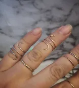 Bridgid Fingertip Ring — Columbia River Jewelers