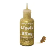 Amerikan Body Art Liquid Bling Brilliant Gold .5oz