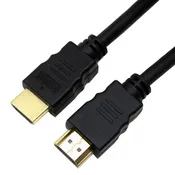 HDMI Cable, Male - Male, Black PVC Jacket, 30AWG, 4K/60Hz (6ft-15ft)