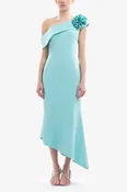 Asymmetrical Midi Dress