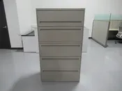 Allsteel 36″W 5-Drawer Lateral File