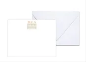Gold Engraved Trunk A2 Stationery — Missing Q Press