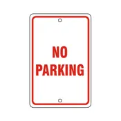 18″x12″ No Parking Sign