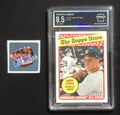 2018 Topps Heritage #278. AARON JUDGE. NM MINT+ 8.5