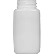 120 cc Natural HDPE Oblong Packer, 38-400