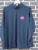 Bearcats Black Sport-Tek Wick Stretch 1/2 Zip Pullover