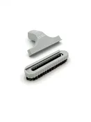 Central Vacuum Upholstery Tool with Removable Brush – Gray — Central Vacuum
