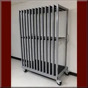 Cart Model <span style="color: #9900ff"><strong>MC-PR-111VP</strong></span> <br> – Vertical Panel Rack Carts…