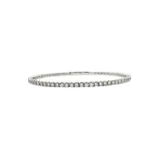 Lab-Grown Diamond Flexible Bangle