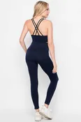 2 Piece Seamless High Waisted Leggings and Sports Bra Set